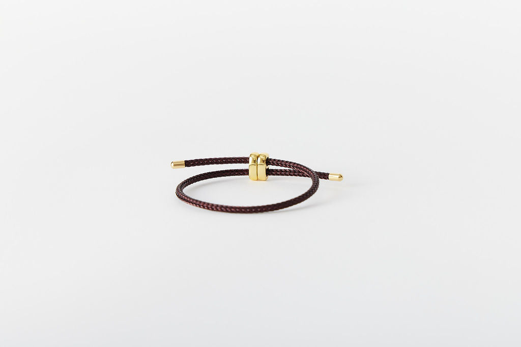 CharmedPaws Adjustable Stainless Steel Bracelet with 2 Pieces of Charm Stoppers