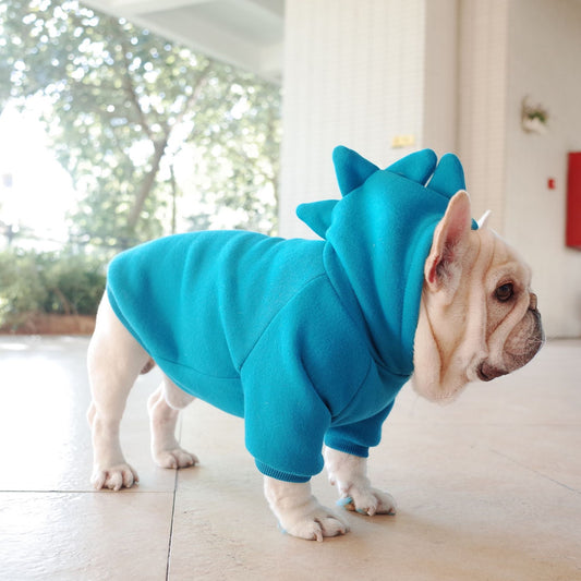 Pet Apparel  Solid Color Hoodie