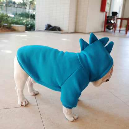 Pet Apparel  Solid Color Hoodie