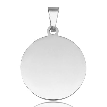 Stainless Steel Dog Tag Necklace Titanium Steel Pet Identity Tag Listing
