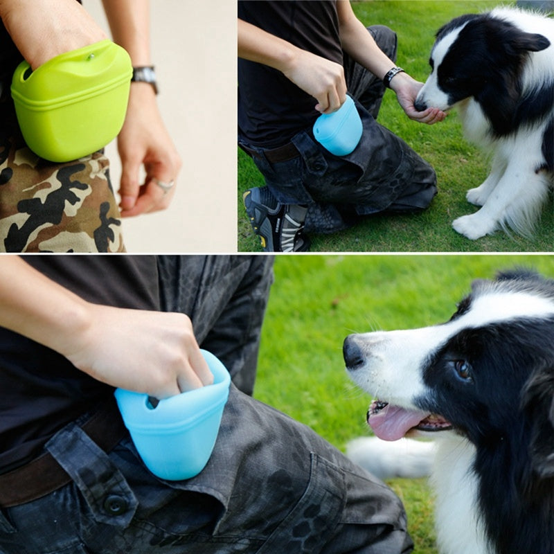 Pet Portable Dog Training Waist Bag Treat Snack