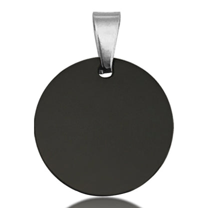 Stainless Steel Dog Tag Necklace Titanium Steel Pet Identity Tag Listing