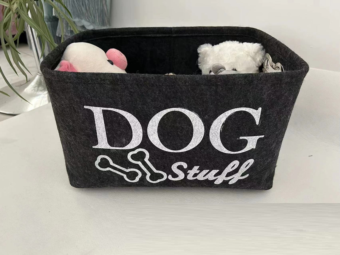 Pet Dog Cat Toy Storage Box