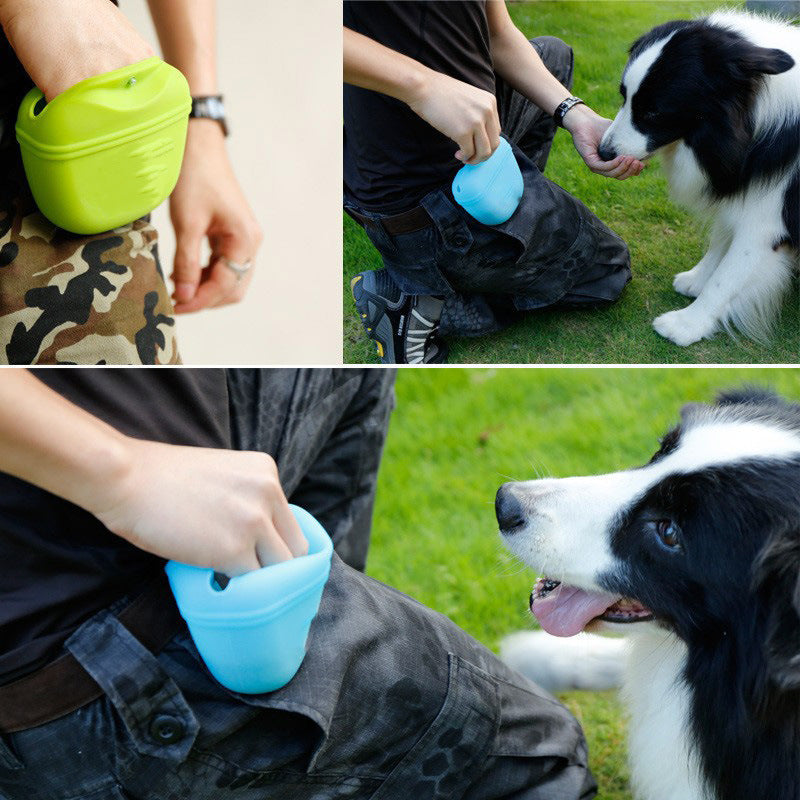 Pet Portable Dog Training Waist Bag Treat Snack