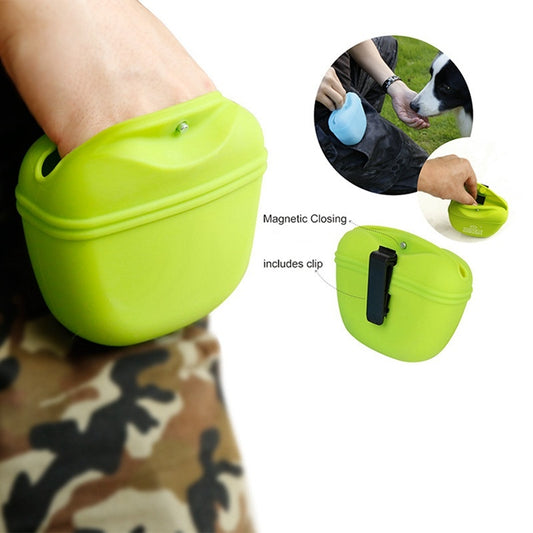 Pet Portable Dog Training Waist Bag Treat Snack